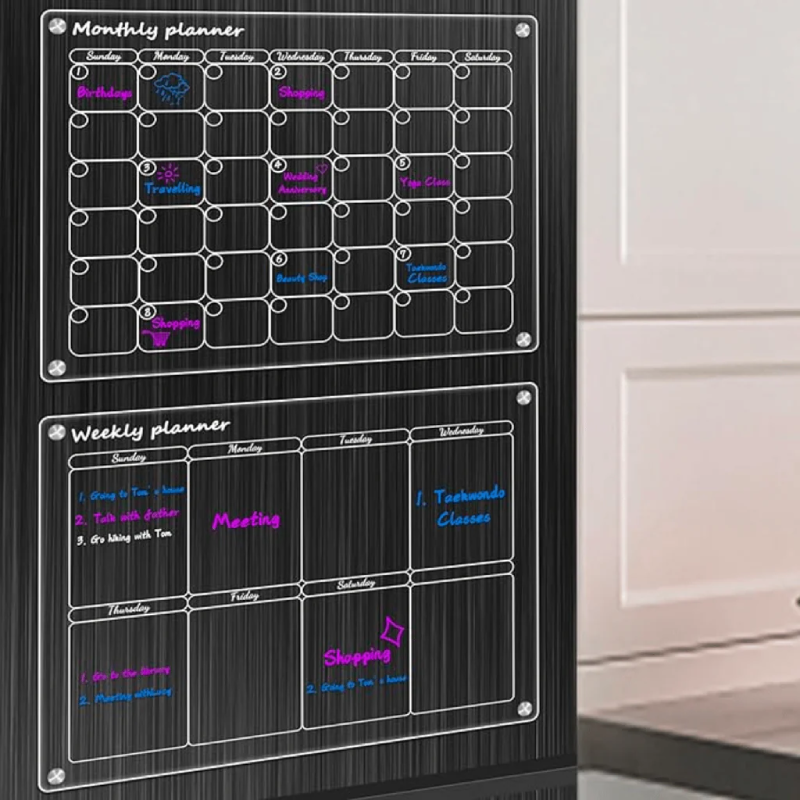 Taskmaster™ | Magnetische acrylkalender en planner