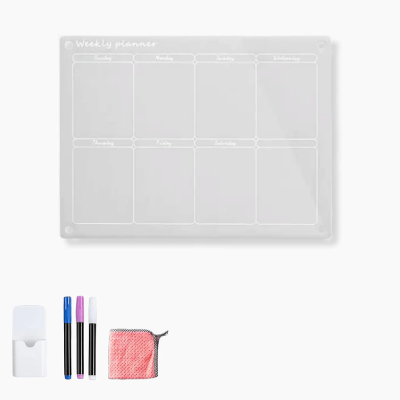 Taskmaster™ | Magnetische acrylkalender en planner